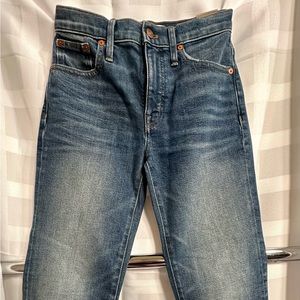 NWT Madewell Midrise Classic Straight, Sise 24